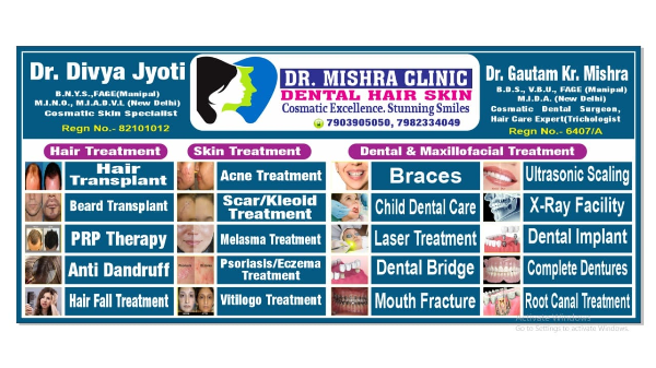 Best Hair Transplant Clinic in Darbhanga 7903905050 Dr Mishra Clinic