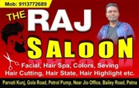 The Raj Saloon Gola Road Patna 9113772689