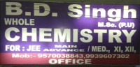 B.D SINGH BY WHOLE CHEMISTRY