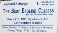 Kaushal Acharya English Classes Darbhanga 9155374712