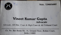 Vineet Kumar Gupta Advocate